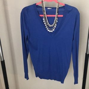 J.Crew blue sweater
